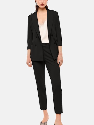 IMPERIAL - Slimfit Pantalón 'IMPERIAL PANTALONE DRITTO' en negro: frente