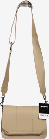 NA-KD Handtasche klein Leder One Size in Beige: Vorderseite