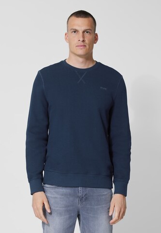 Street One MEN Sweatshirt in Blue: front