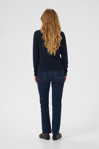 Kaffe Knit cardigan 'Lizza' in Blue