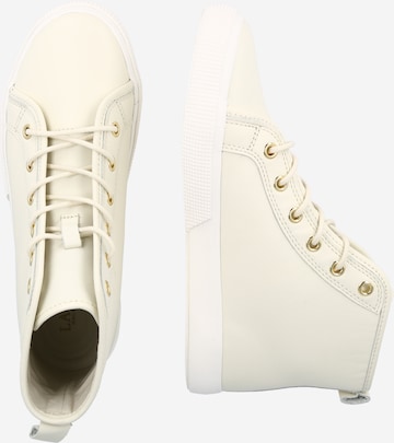 Sneaker înalt 'JINGER' de la Lauren Ralph Lauren pe bej