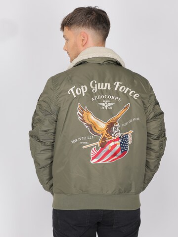 TOP GUN Übergangsjacke in Grün