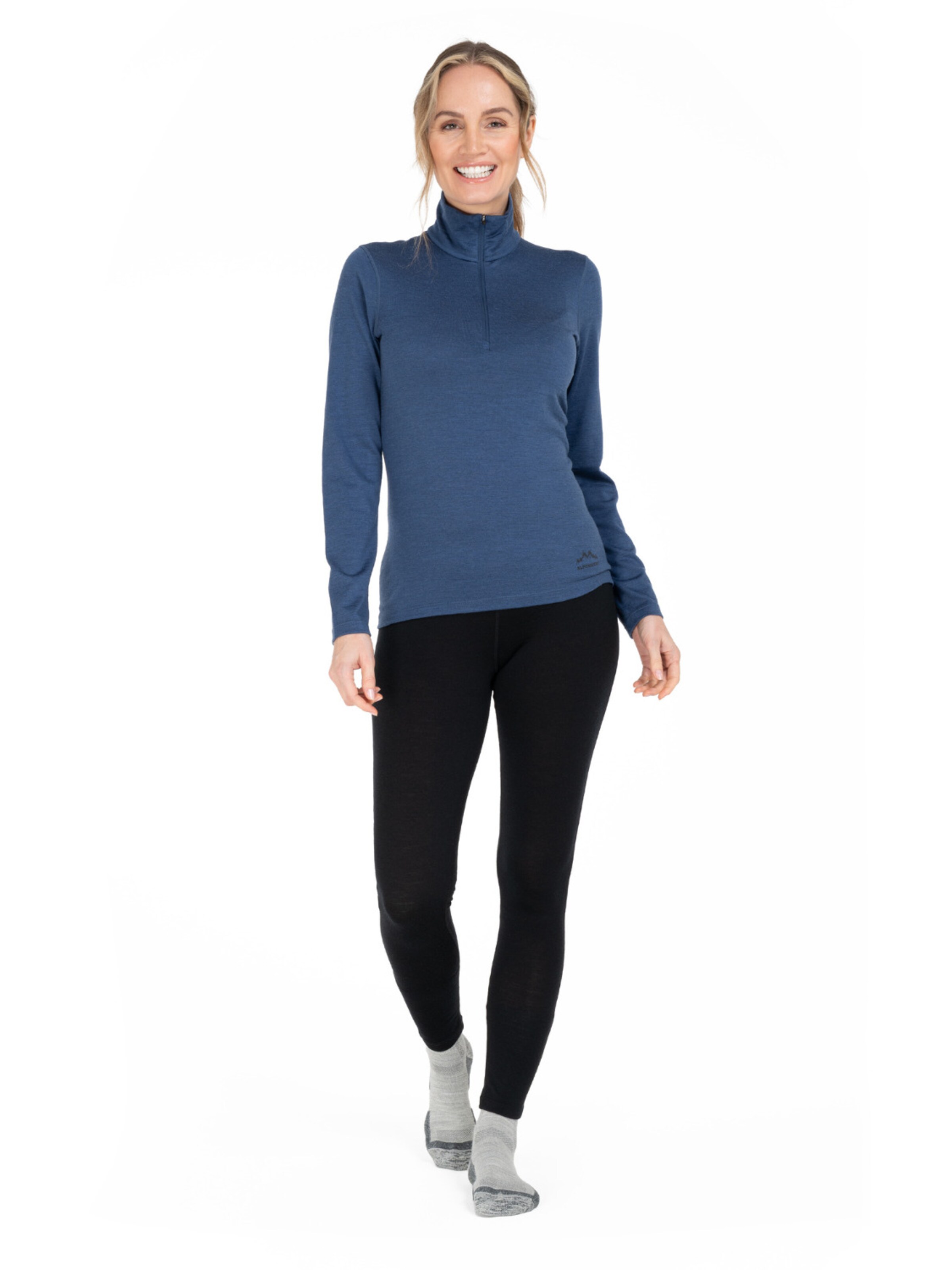 Alpenwert Shirt‌‌‌‌ in Blau: Vorderseite