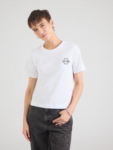 T-shirt 'NATALIA' Pepe Jeans en blanc : devant