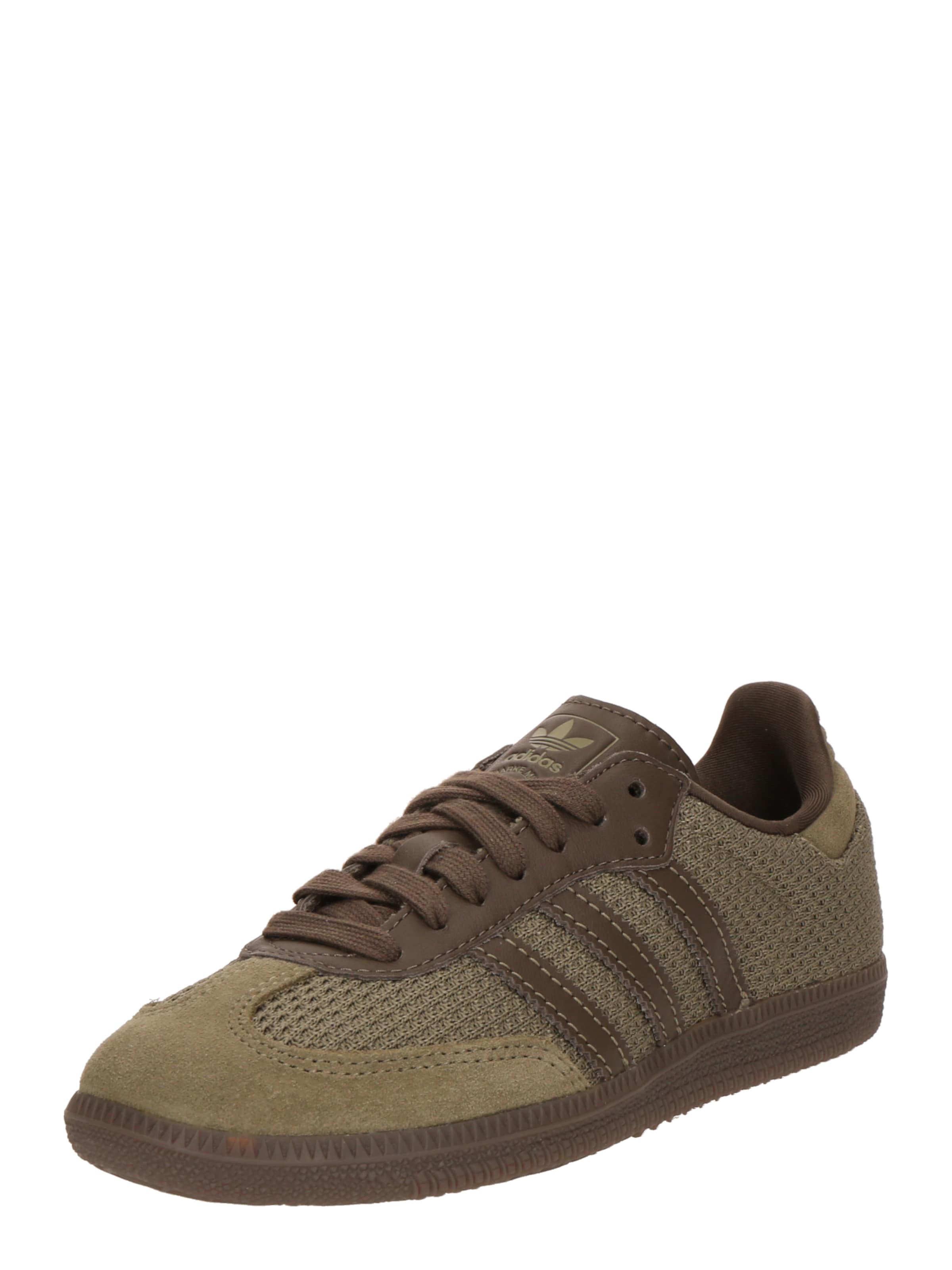 ADIDAS ORIGINALS - Sapatilhas baixas 'Samba' em verde: frente