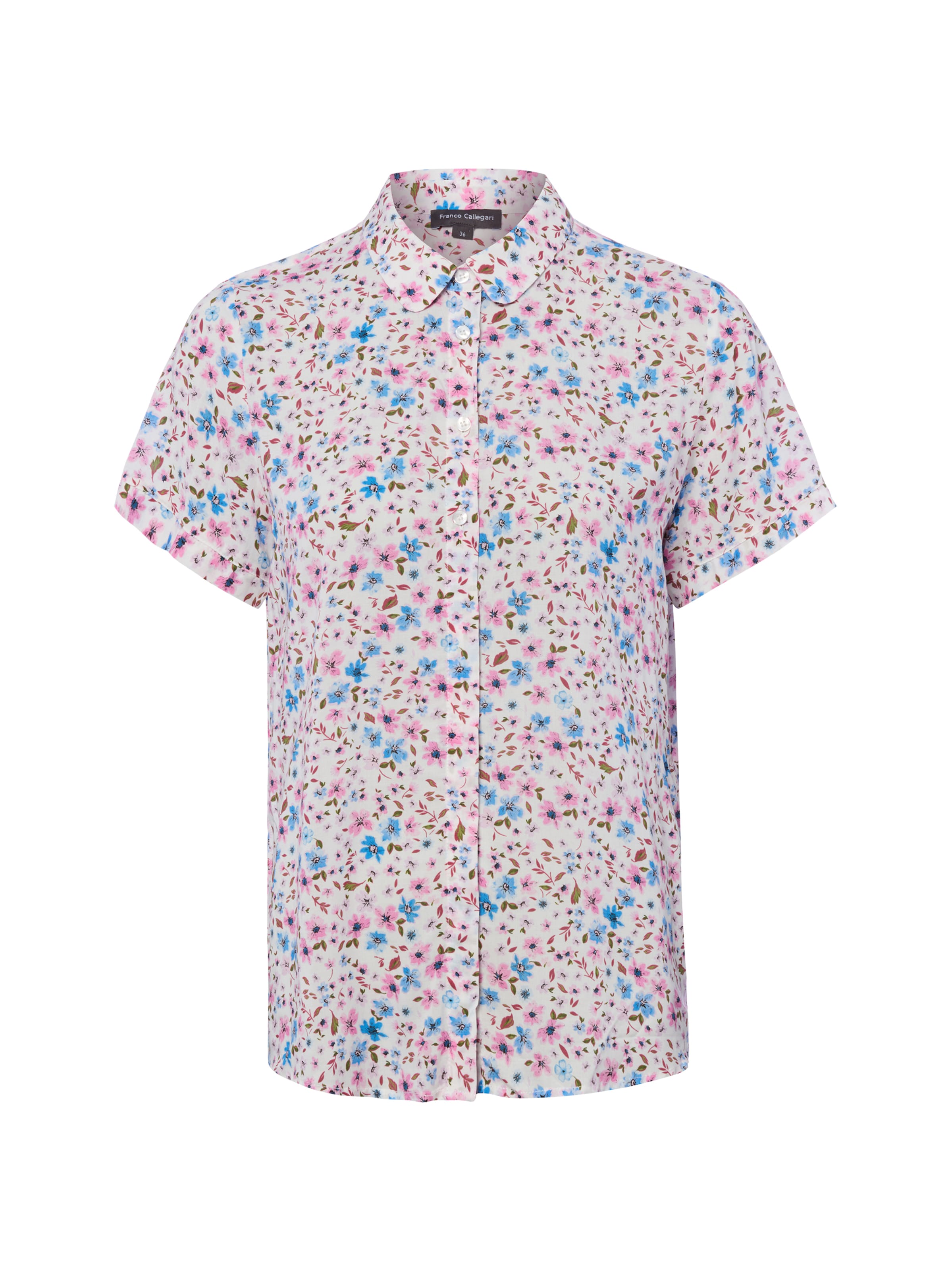 Franco Callegari Blouse ' Samantha ' in Gemengde kleuren: voorkant