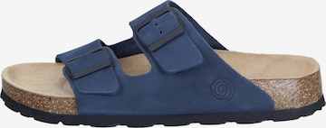 DR. BRINKMANN Mules 'Bonillo' in Blue: front