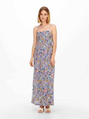 JDY Summer Dress 'ROSIE' in Blue: front