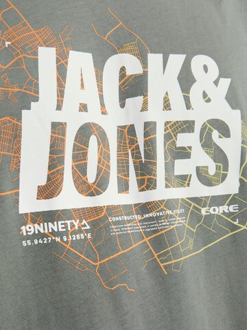 JACK & JONES Póló 'MAP' - zöld