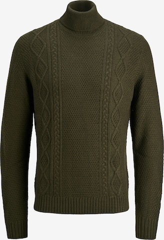 JJ Rebel Pullover 'JREBJOSH' in Grün: Vorderseite