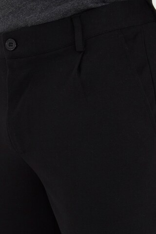 Casual Friday Slim fit Pants 'Joris' in Black