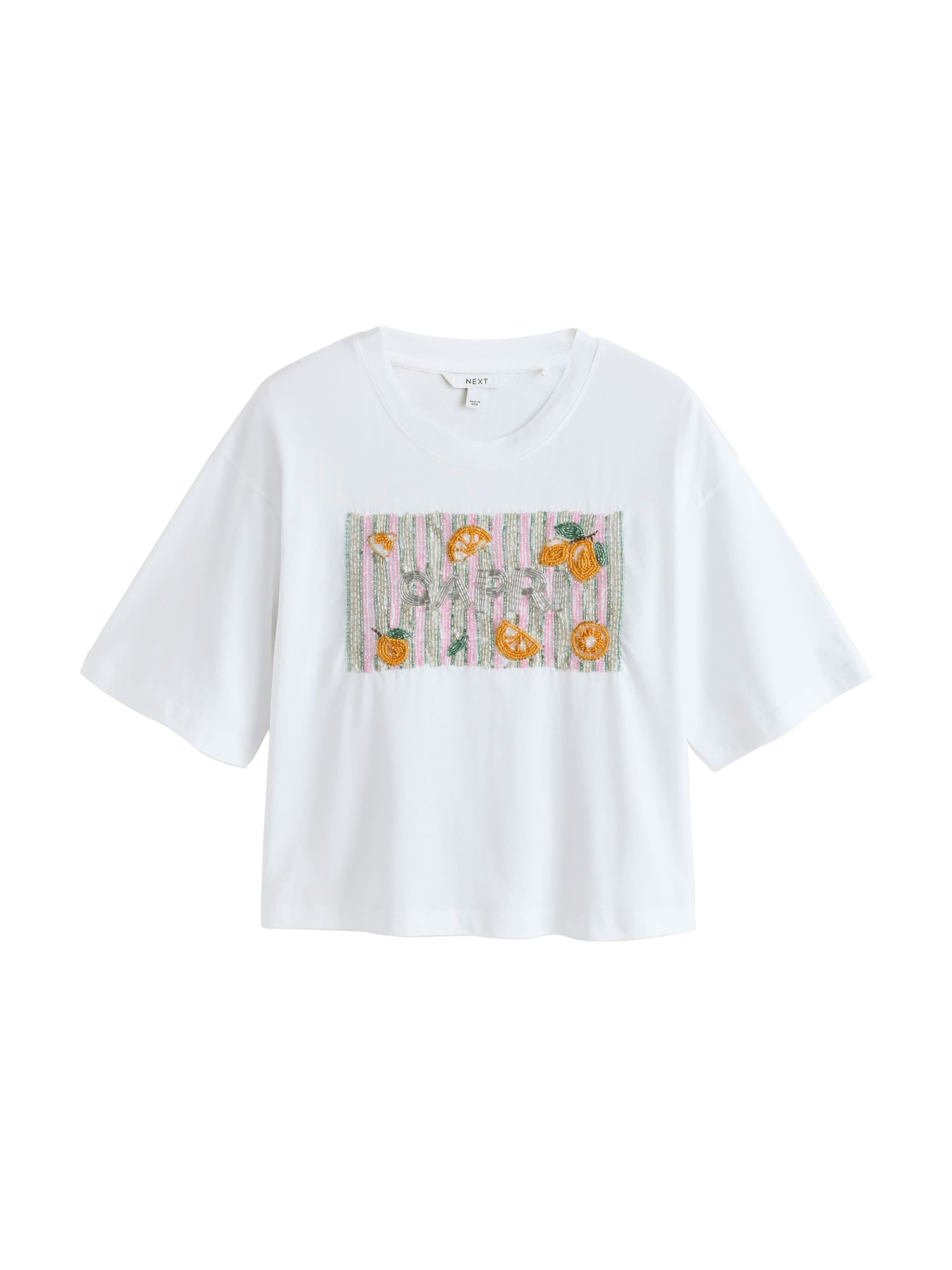 Next Shirt 'Capri' in Wit: voorkant