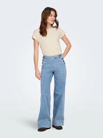 ONLY Shirt 'ONLERICA' in Beige