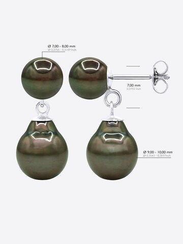 Boucles d'oreilles 'TIKEHAU' Ateliers Saint Germain en blanc