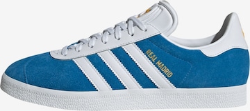 ADIDAS PERFORMANCE Soccer shoe 'Gazelle Manchester United' in Blue: front