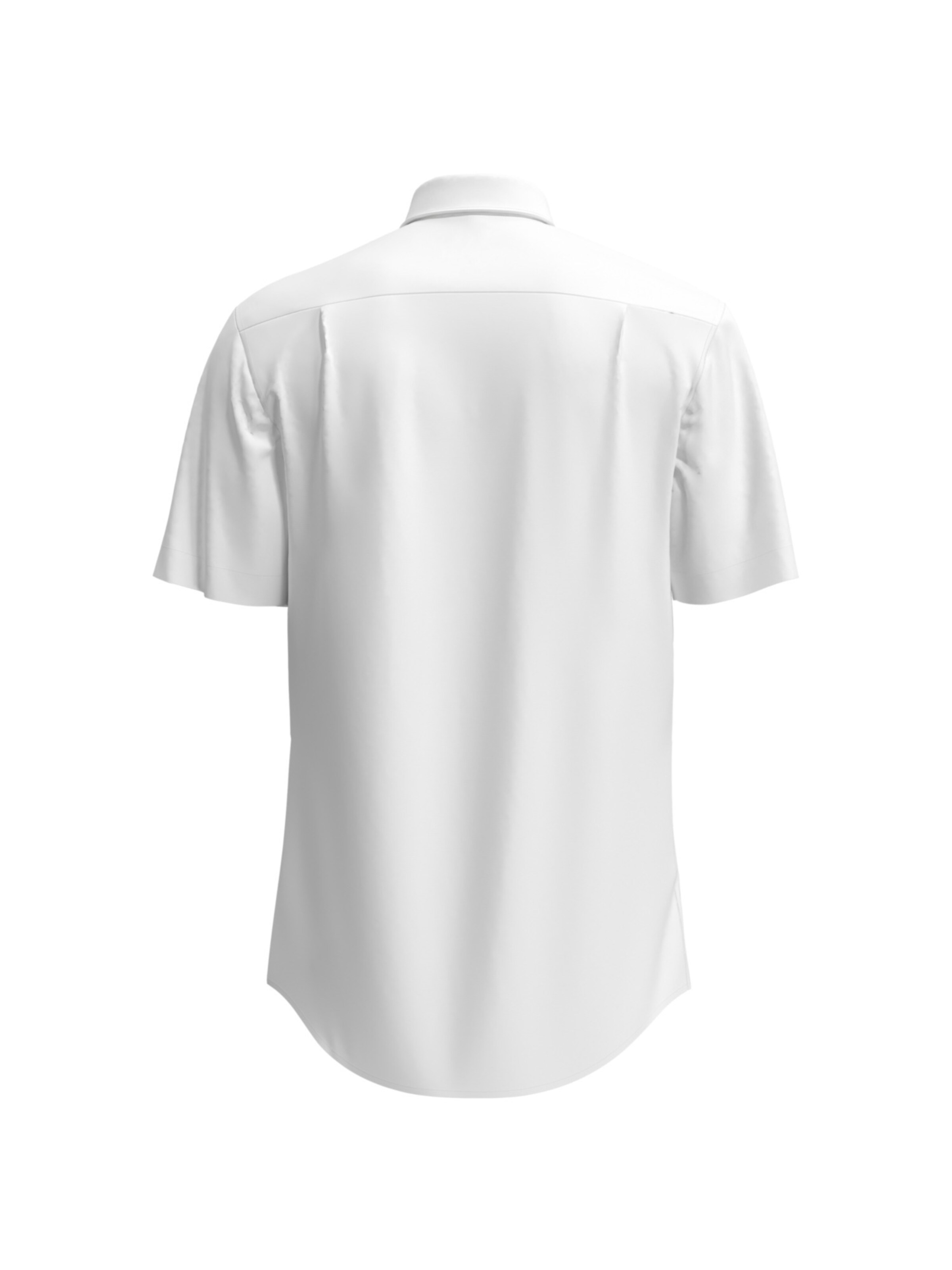 SEIDENSTICKER Regular fit Zakelijk overhemd 'Smart Essentials' in Wit