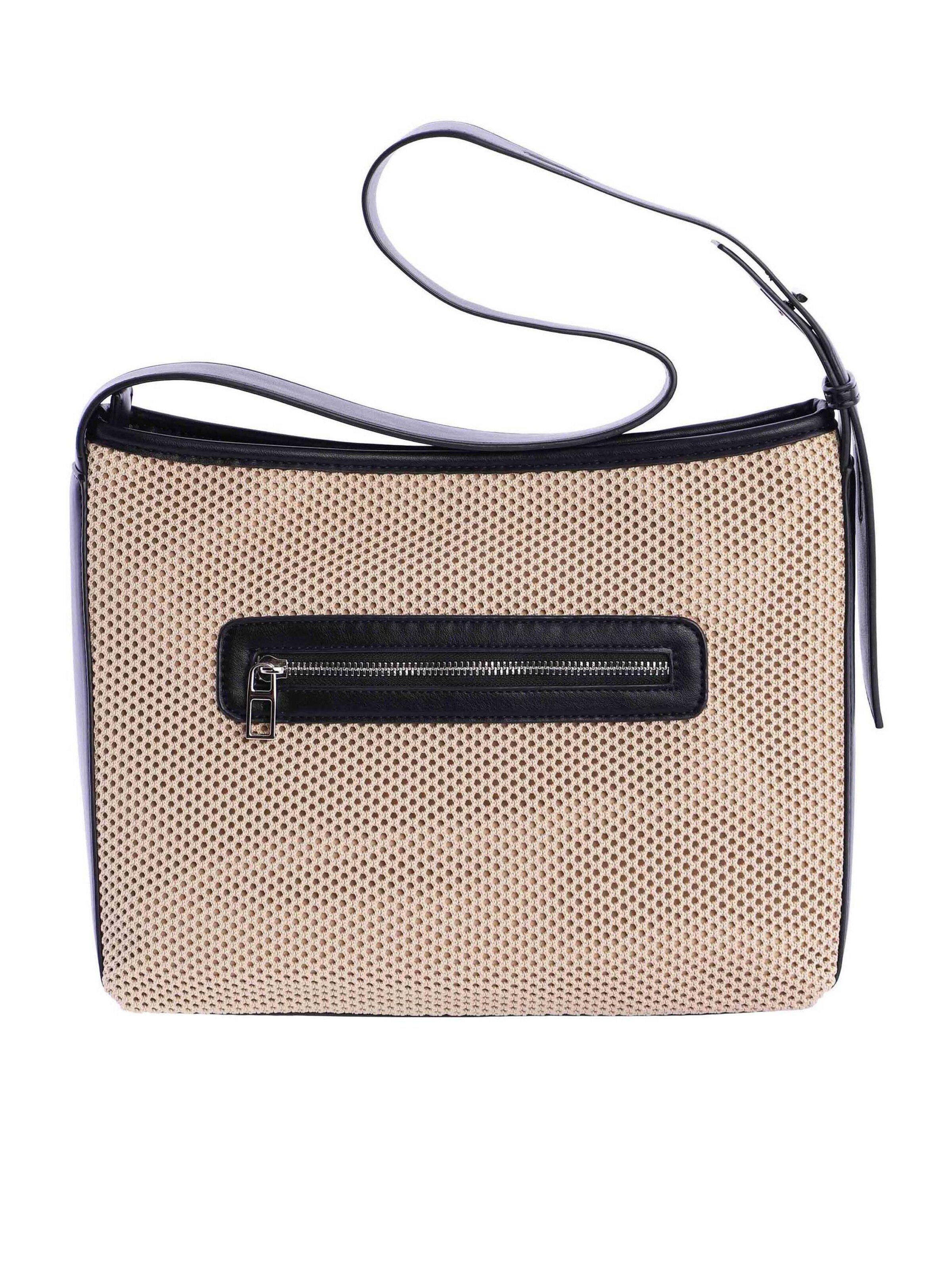 Don Algodon - Bolso de hombro 'Nayade' en beige