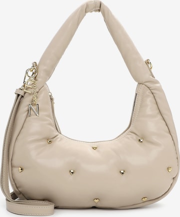 Emily & Noah Håndtaske 'Heaven' i beige: forside