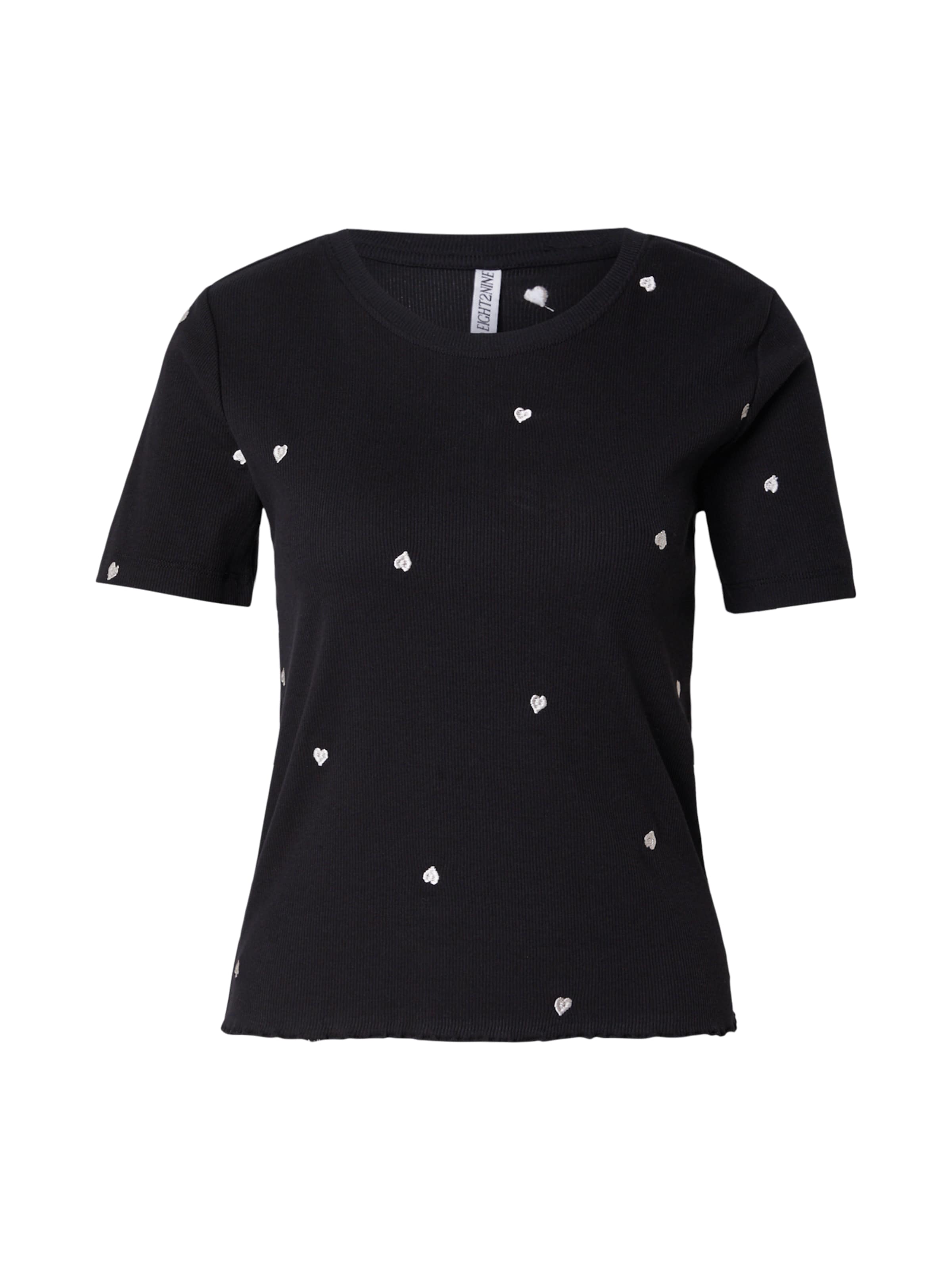 Eight2Nine T-Shirt in Schwarz: Vorderseite