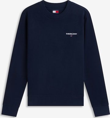 Felpa di Tommy Jeans in blu: frontale