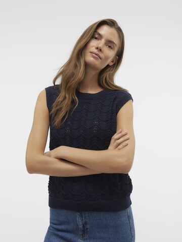 Pull-over 'TUSCANY' VERO MODA en bleu