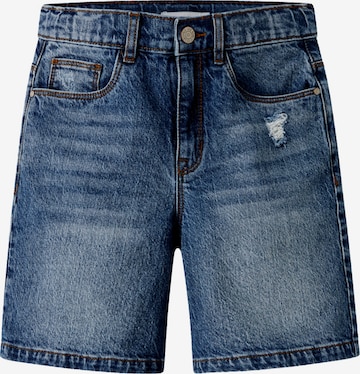 Pantalon 'Rose' NAME IT en bleu : devant