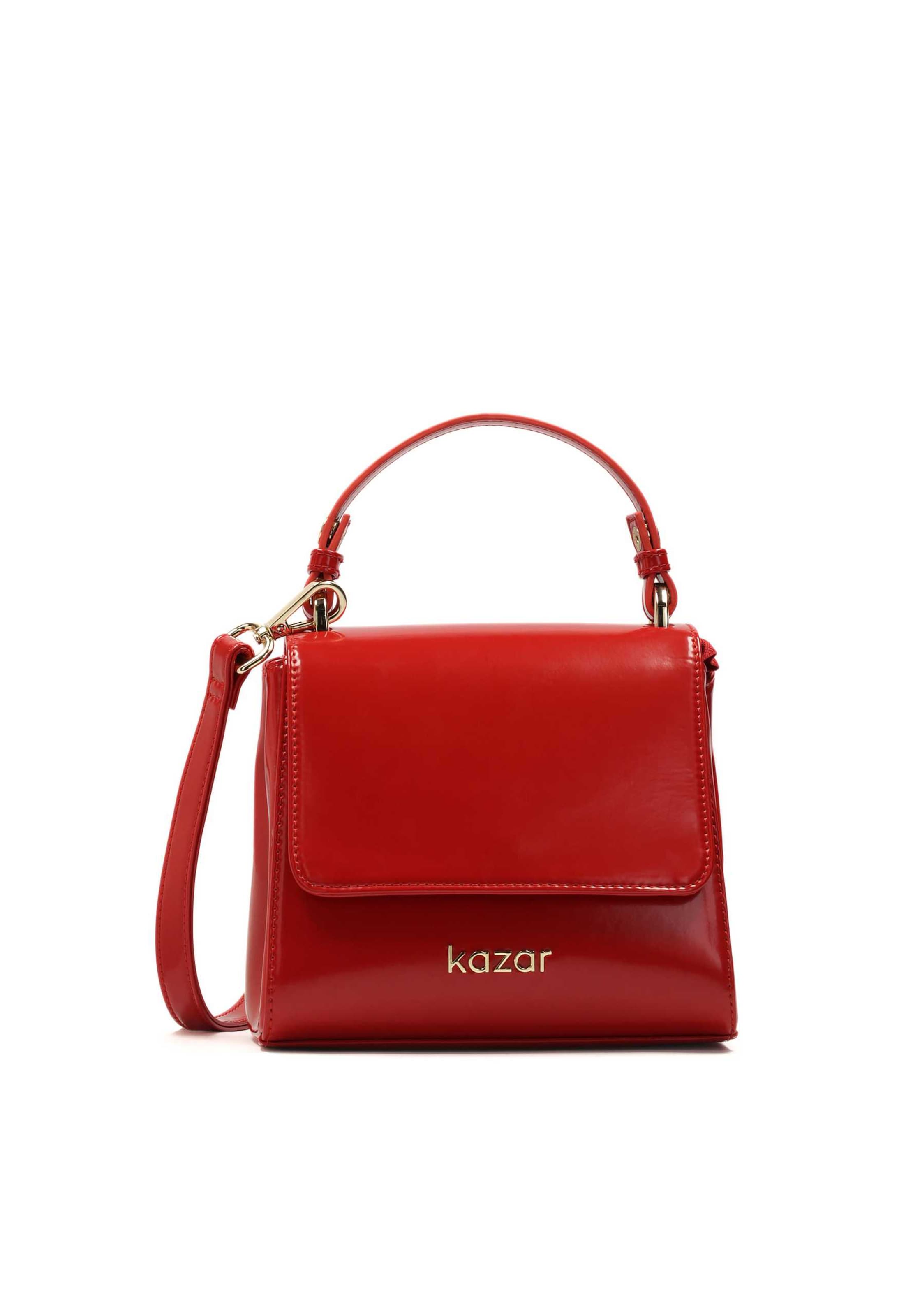 Kazar Håndtaske i rød: forside