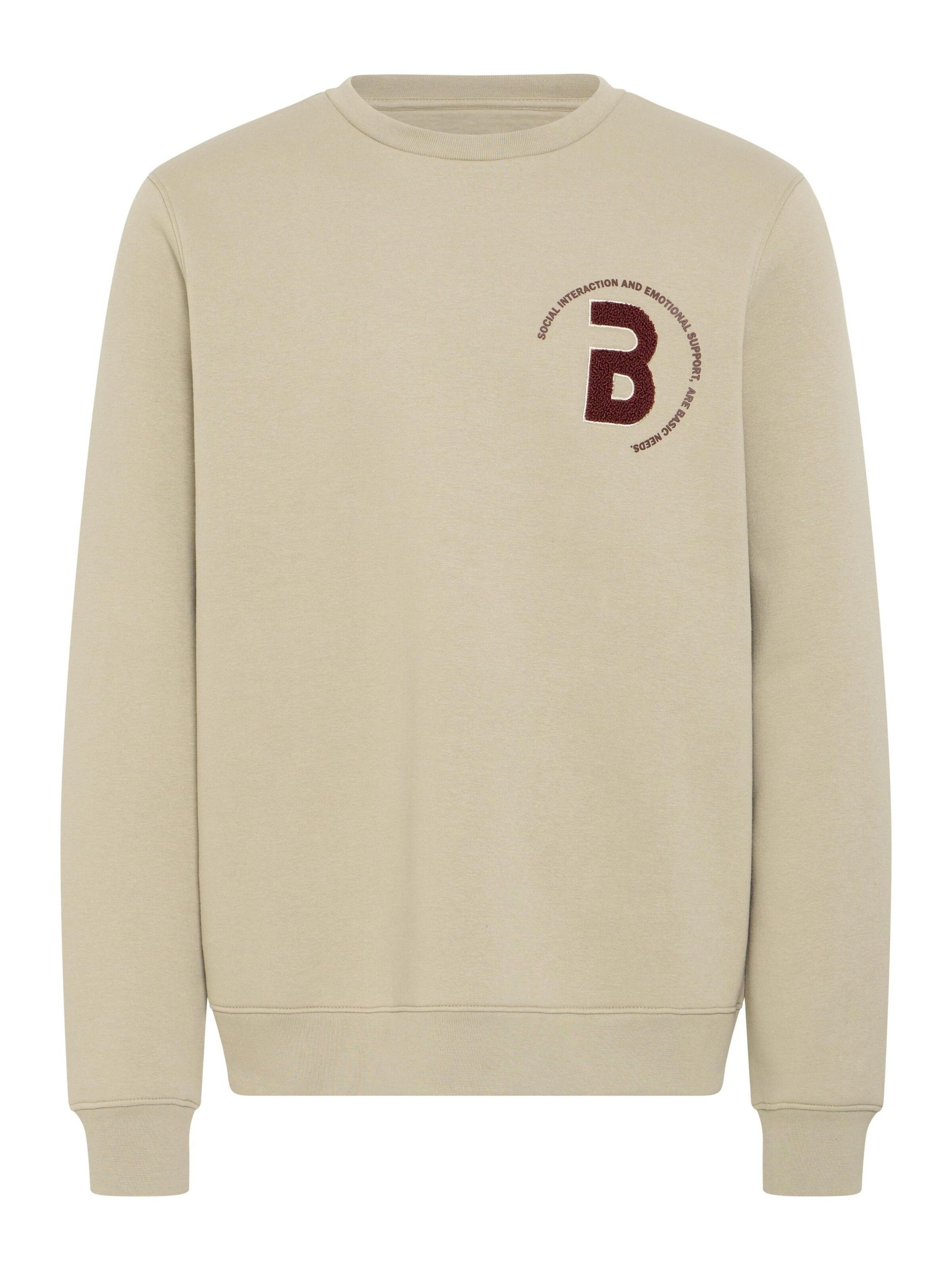Pull-over ' BHFLORIAN ' BLEND en beige : devant