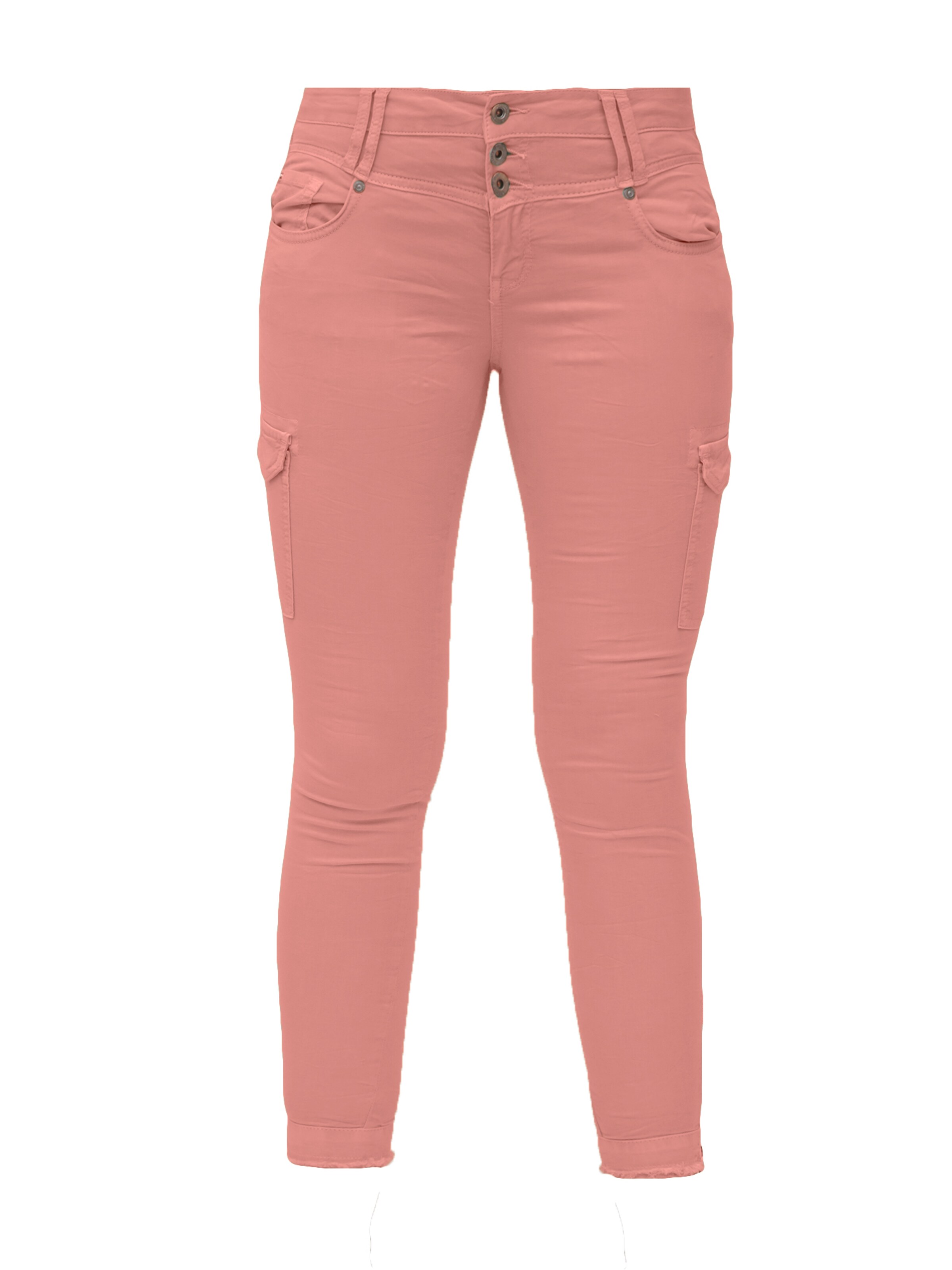 Frauen Große Größen Miracle of Denim Cargo Hose Megan in Rosa - LI04340 Frauen Große Größen Miracle of Denim Cargo Hose Megan in Rosa - LI04340
