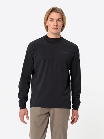 VAUDE Sporttrui 'All Year Moab' in Zwart: voorkant