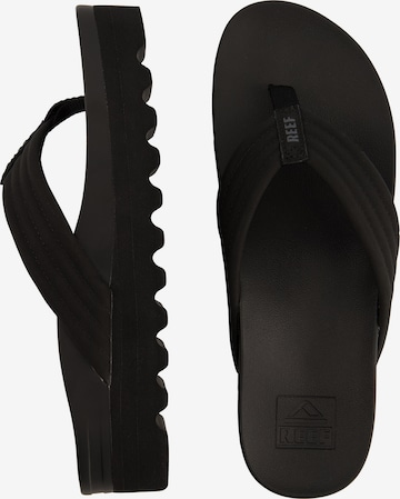 REEF Beach & Pool Shoes in Black