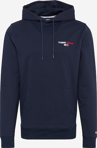 Tommy Jeans Regular fit Sweatshirt in Blauw: voorkant