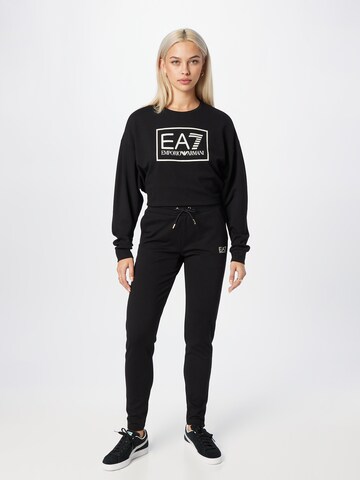 EA7 Emporio Armani Sweat suit in Black: front