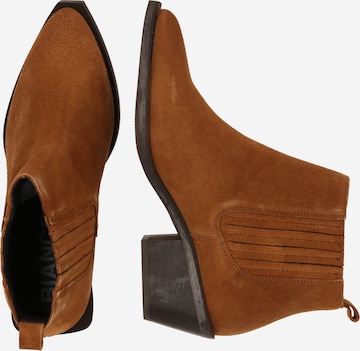 Bianco Chelsea Boots 'MONA' in Brown