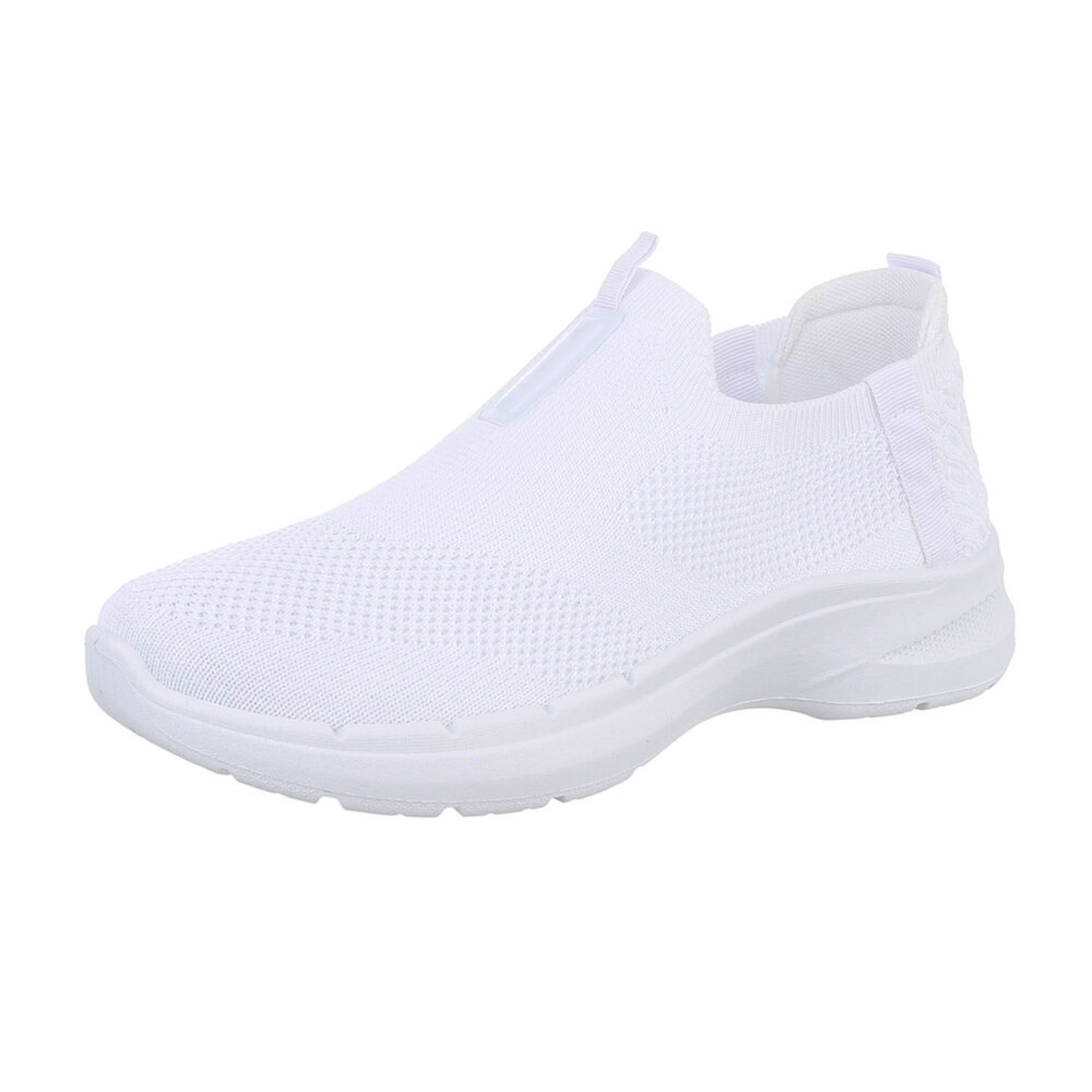 Ital-Design Slip-Ons in White: front