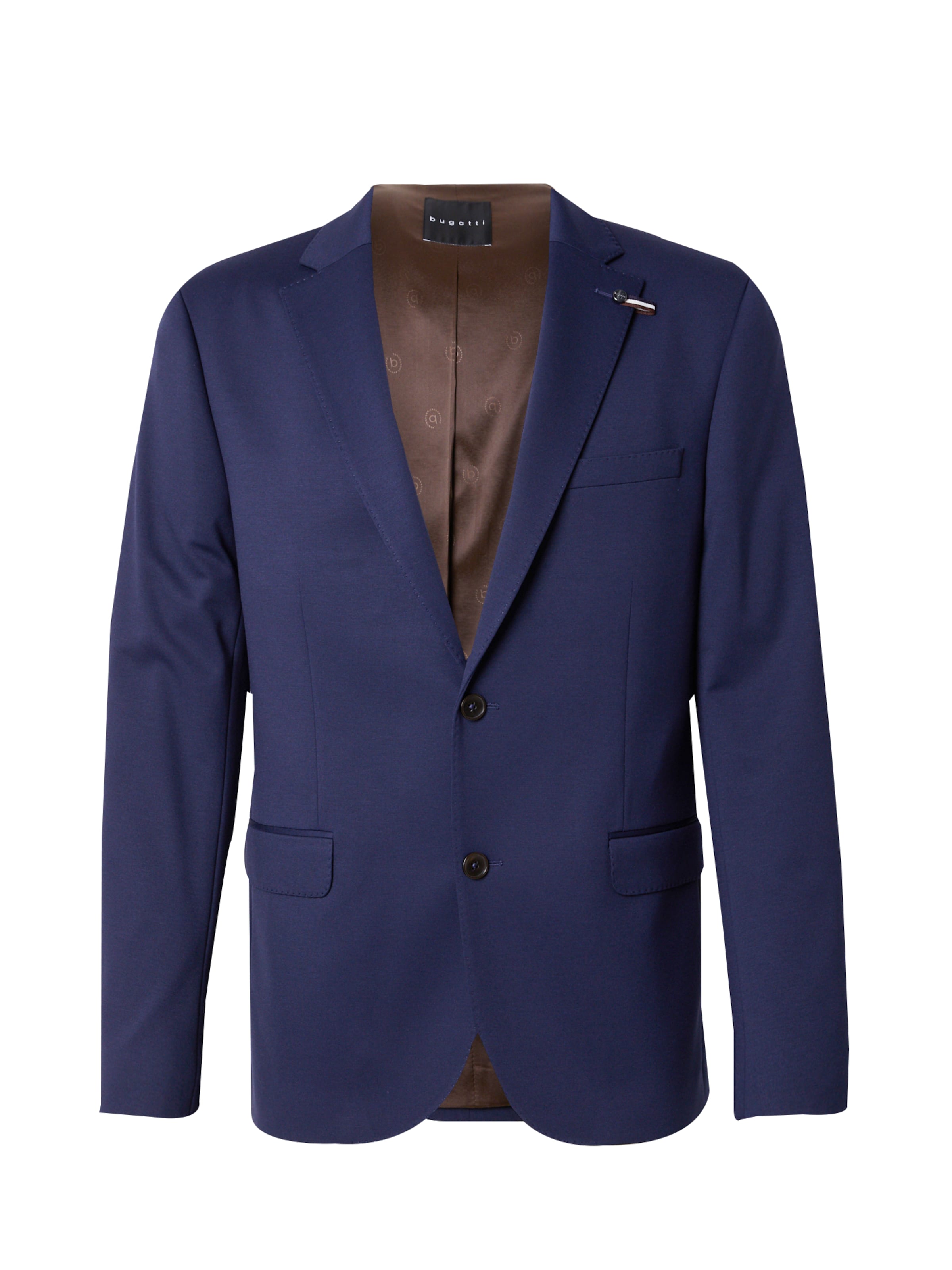 Giacca business da completo di bugatti in blu: frontale