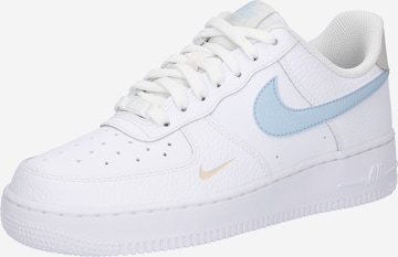 Nike Sportswear Madalad ketsid 'AIR FORCE 07', värv valge: eest vaates