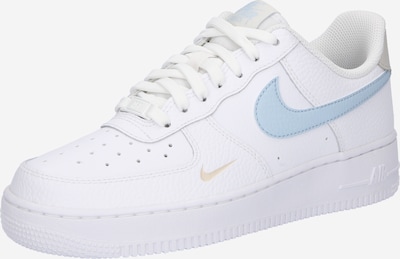 Nike Sportswear Niske tenisice 'AIR FORCE 07' u svijetloplava / bijela, Pregled proizvoda