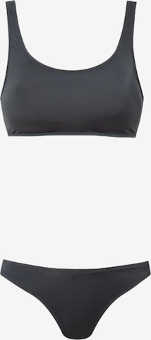 Rivus Bikini in Grau: Vorderseite