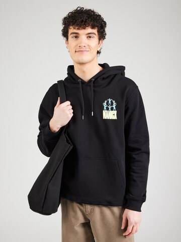 Cleptomanicx Sweatshirt 'Gathering' in Schwarz