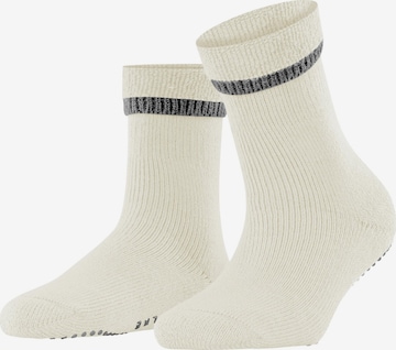 FALKE Socken 'Cuddle Pads' in Weiß: Vorderseite
