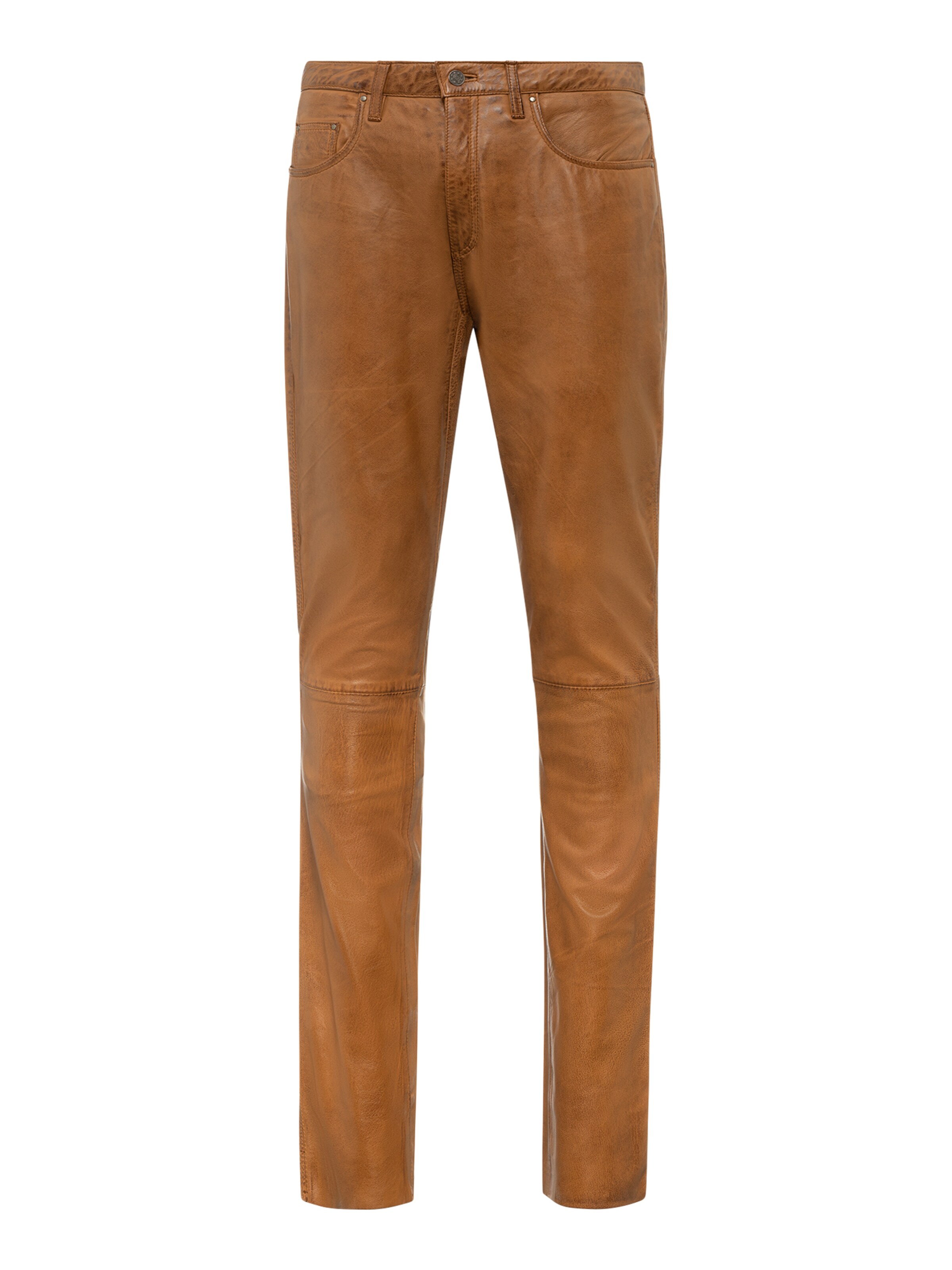 RICANO - Slimfit Pantalón en marrón: frente