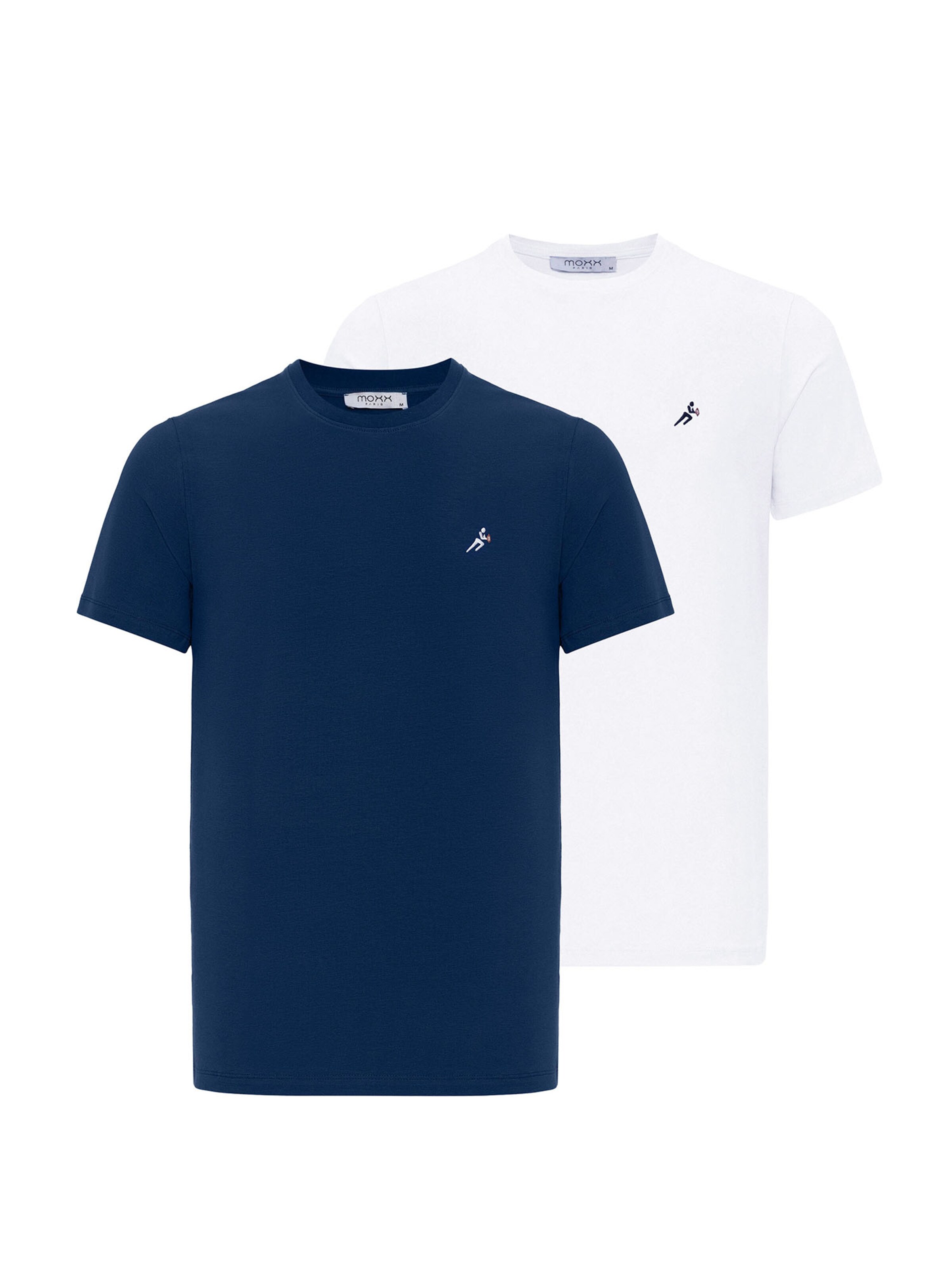 mėlyna Moxx Paris Marškinėliai: priekis