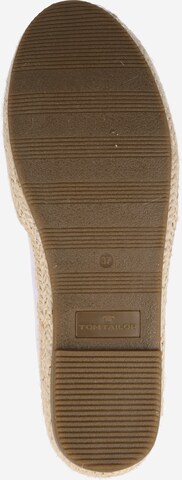 TOM TAILOR Espadrilles in Lila