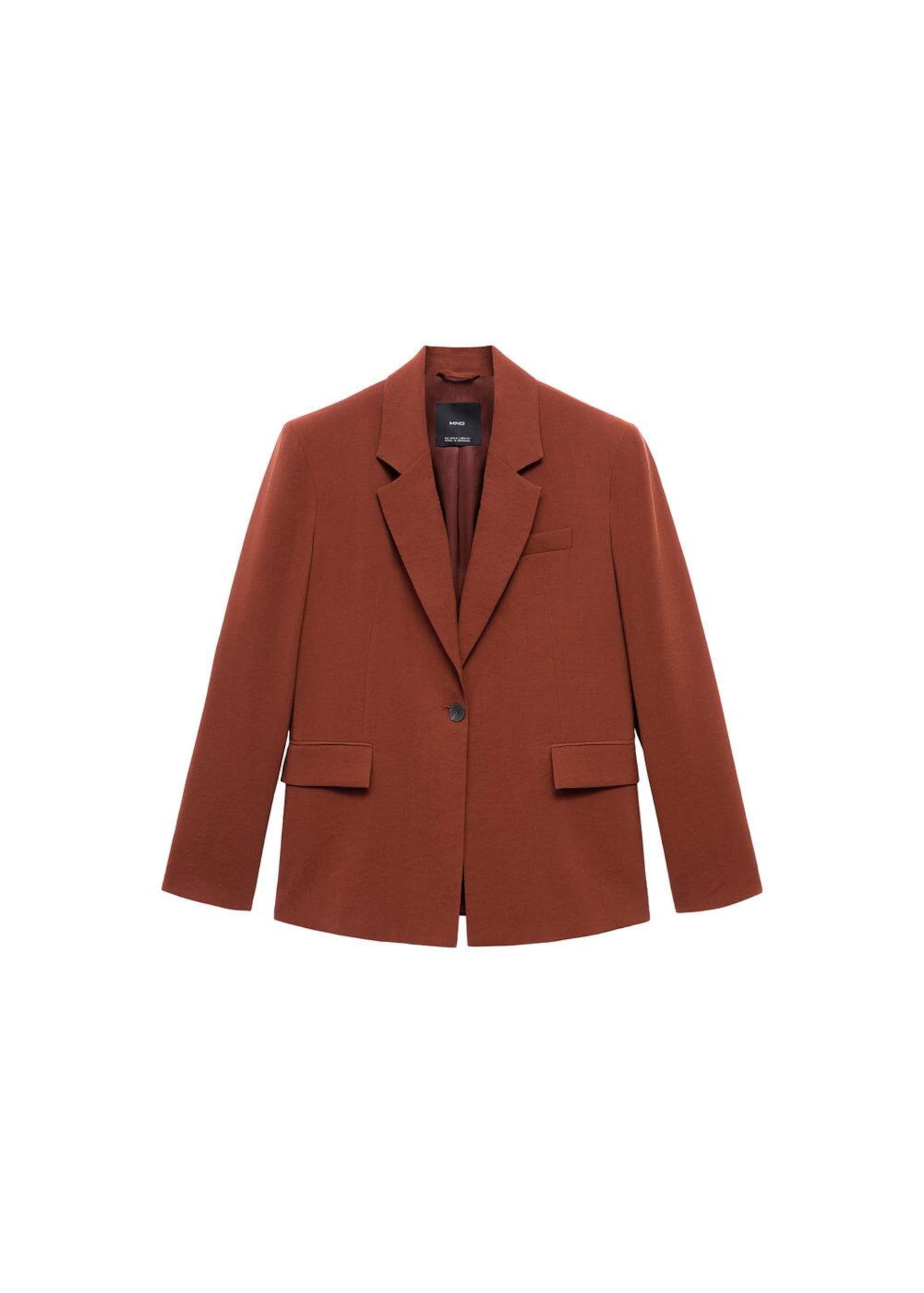 MANGO Blazer 'Paris' in Orange: Vorderseite