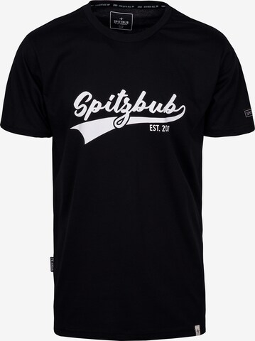 SPITZBUB Shirt 'Ralph ' in Black: front