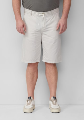 s.Oliver Wide Leg Shorts 'Detroit' in Beige: Vorderseite