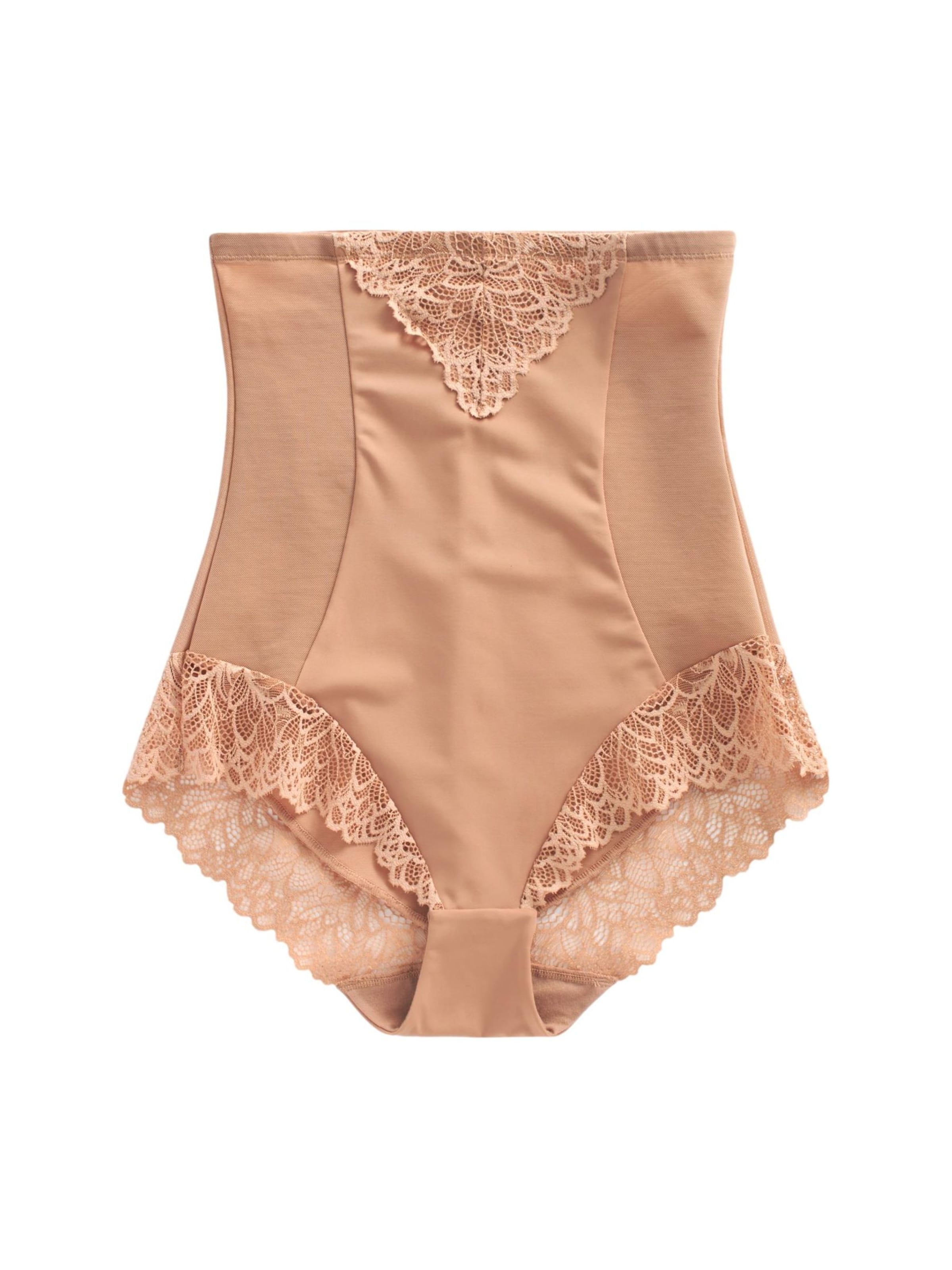 Next - Cueca modeladora em bege: frente