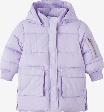 NAME IT Zimska jakna 'Muso' | vijolična barva: sprednja stran