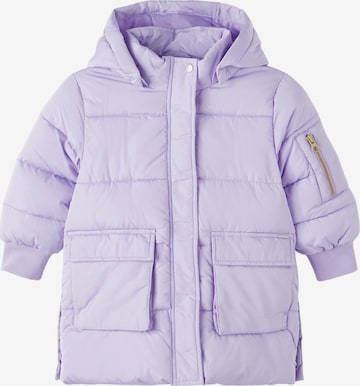 NAME IT Winter Jacket 'Muso' in Purple: front